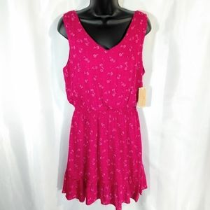 NWT Plaid and Floral Dress